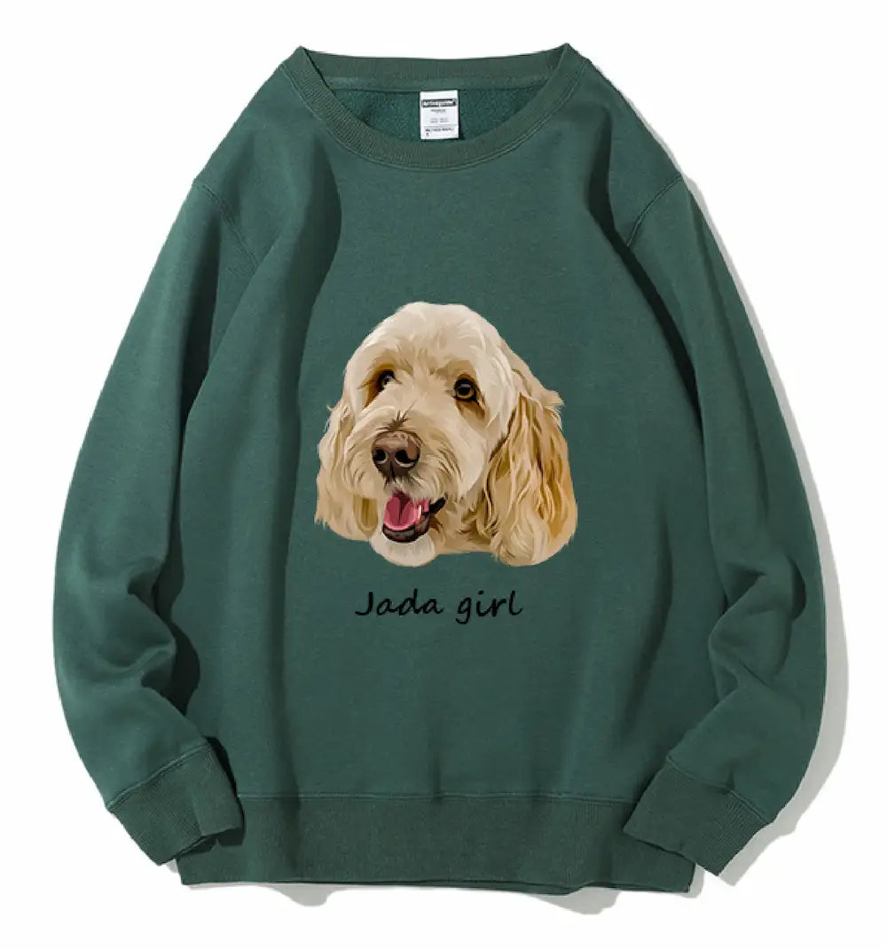 Custom Pet Portraits Sweatshirt (Gift)